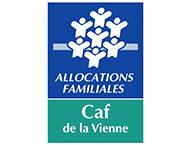 Logo de la Caisse d’Allocation Familiale de la Vienne